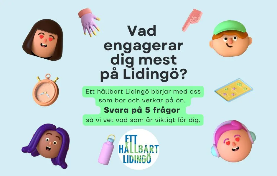 Vad engagerar Dig mest Vårt Lidingö (Facebook-inlägg)